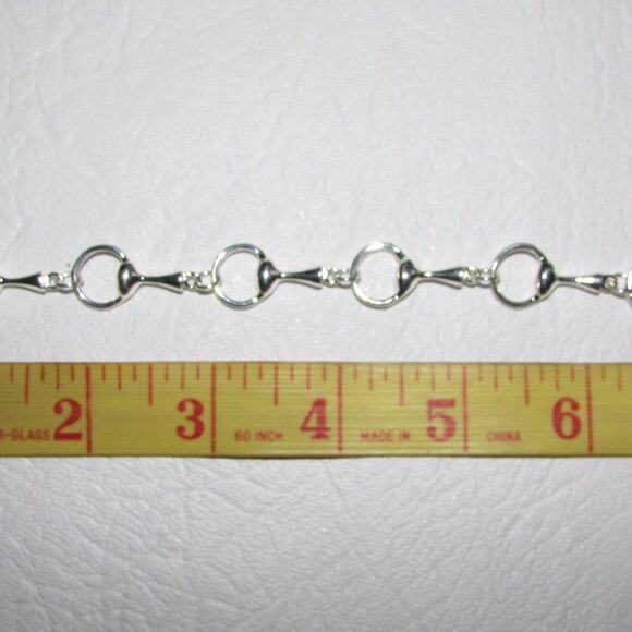 Silver Horsebit Styled Bracelet – NEW - Picture 6 of 8